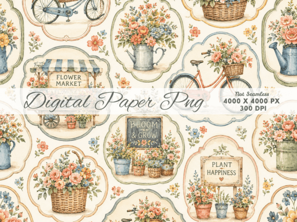 Bridging Heritage and Innovation: The Strategic Value of Vintage Cottage Garden Labels Digital Pa in Modern Design