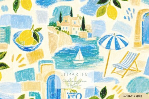 Bringing the Aegean to Life: Real-World Uses for the Mediterranean Summer Pattern Blue Lemons