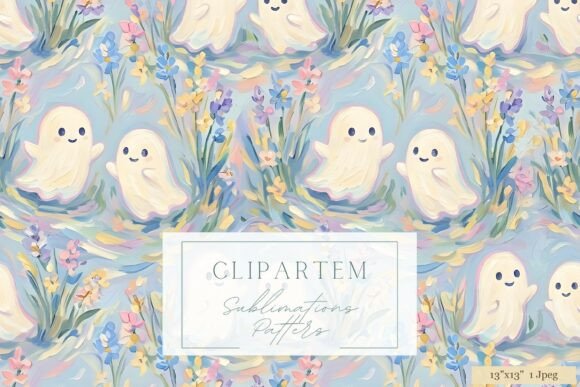 Embracing the Spooky-Sweet Aesthetic: The Rise of Pastel Ghost Floral Patterns in Modern Design