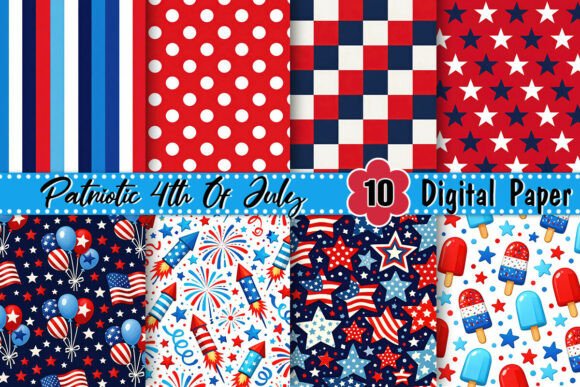 Evaluating the Utility of Patriotic 4th of July Digital Paper for Professional Projects