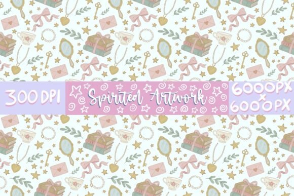 Evaluating the Vintage Keepsakes Seamless Pattern for Romantic Design Projects