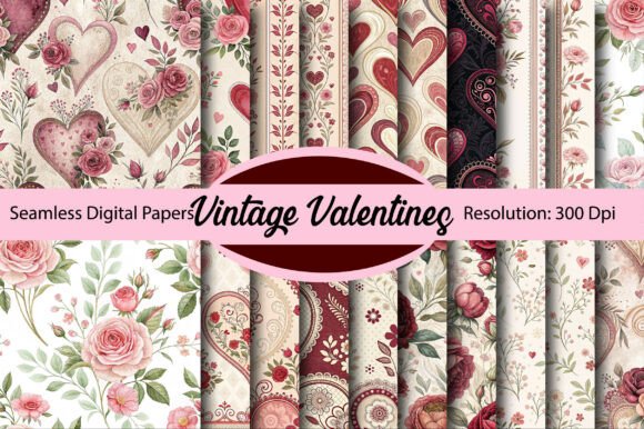 Evaluating Vintage Valentines Digital Paper for Modern Creative Projects