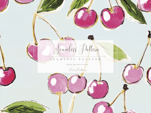 Unlocking Creative Potential with the Seamless Cherry Pattern PNG with Background