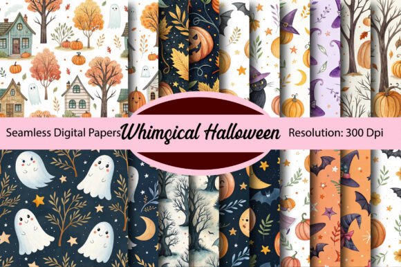 Unlocking Creative Potential with Whimsical Halloween Digital Paper