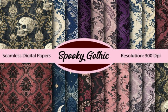 Unlocking the Atmosphere: A Guide to Spooky Gothic Seamless Digital Paper