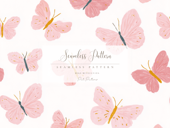 Unlocking the Potential of the Powder Pink Butterfly Seamless Pattern PNG for Professional Designs