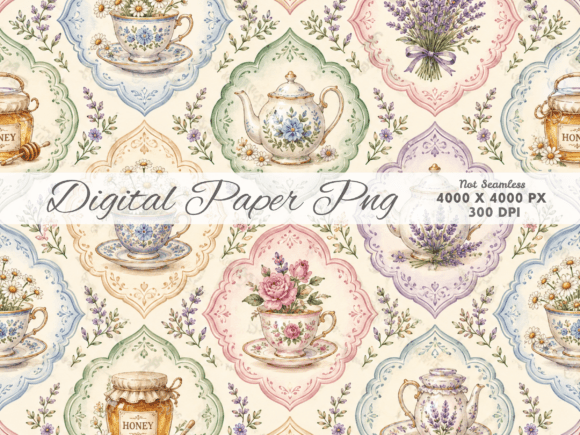 Unlocking Vintage Charm: The Versatility of Lavender Cottage Frames Digital Paper