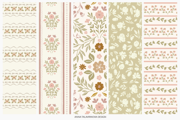 Vintage Seamless Pattern VOL2: Timeless Designs